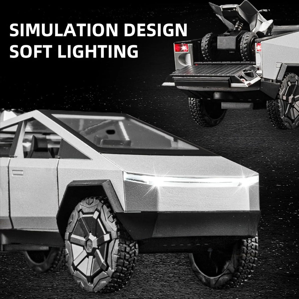 Diecast Model Tesla Cybertruck 1/32