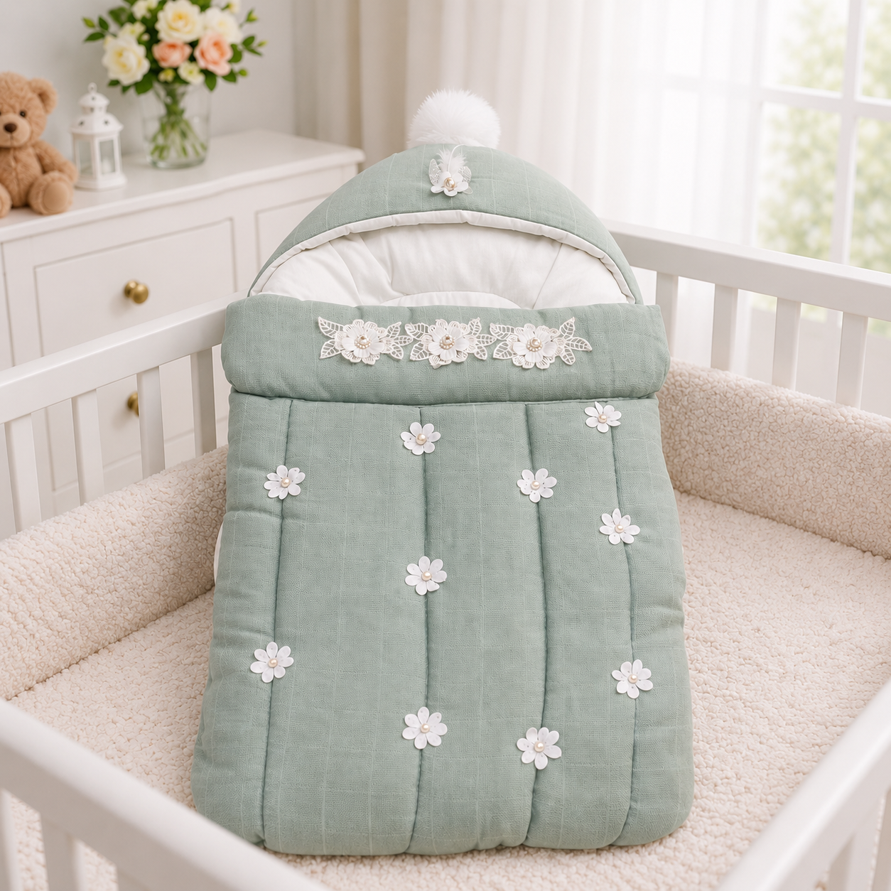 Sage Blossom Baby Nest