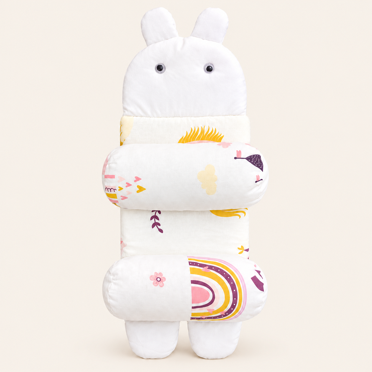 Cozy Bunny Baby Pillow