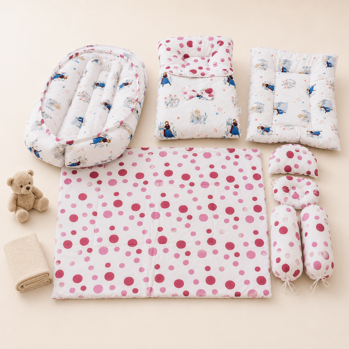 8 PCS Princess Bedding Set