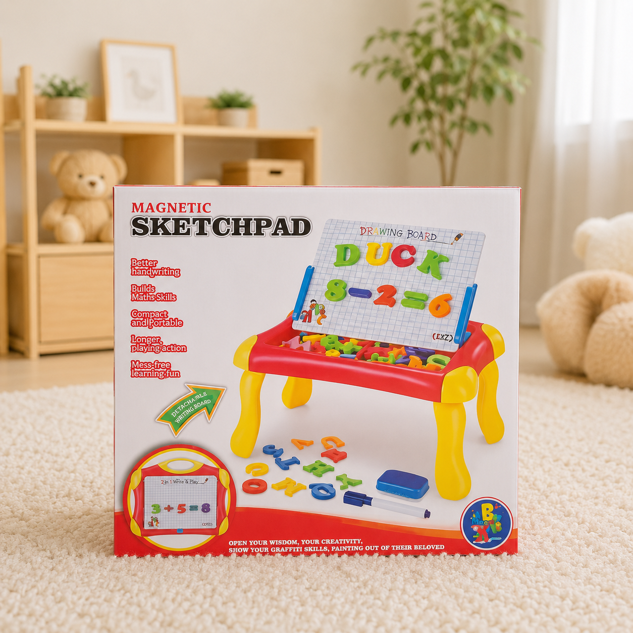 Magnetic Learning Sketchpad Table