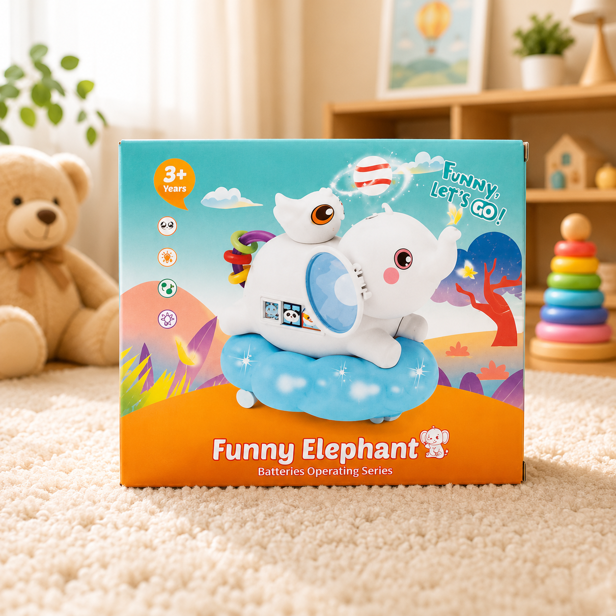 Musical Elephant Toy