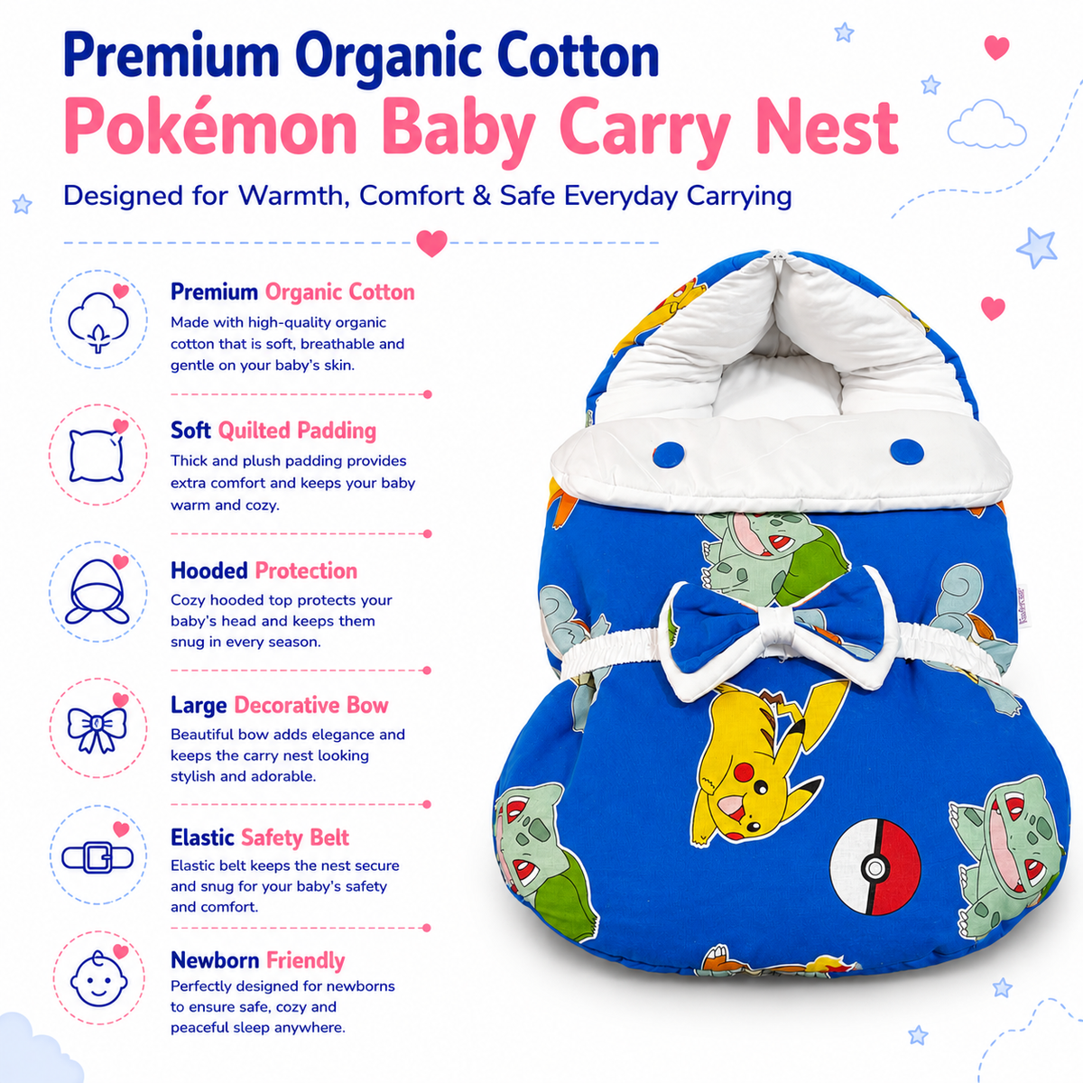 Pokémon Baby Carry Nest