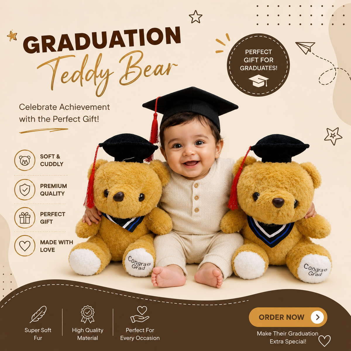 Graduation Teddy Bear