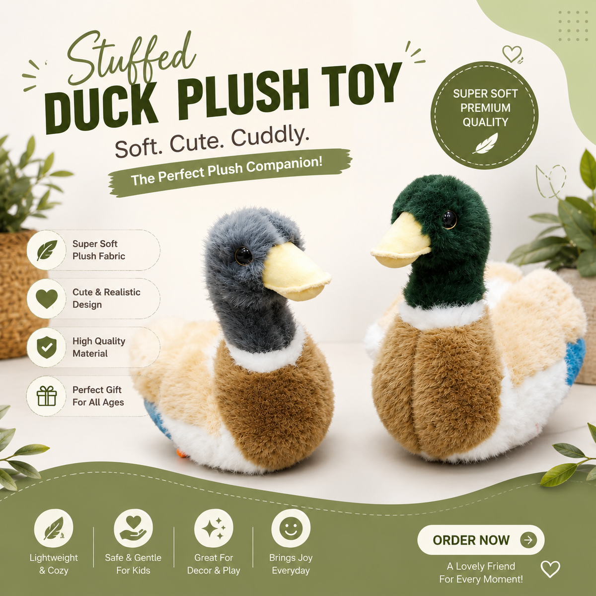 Duck Plush Toy