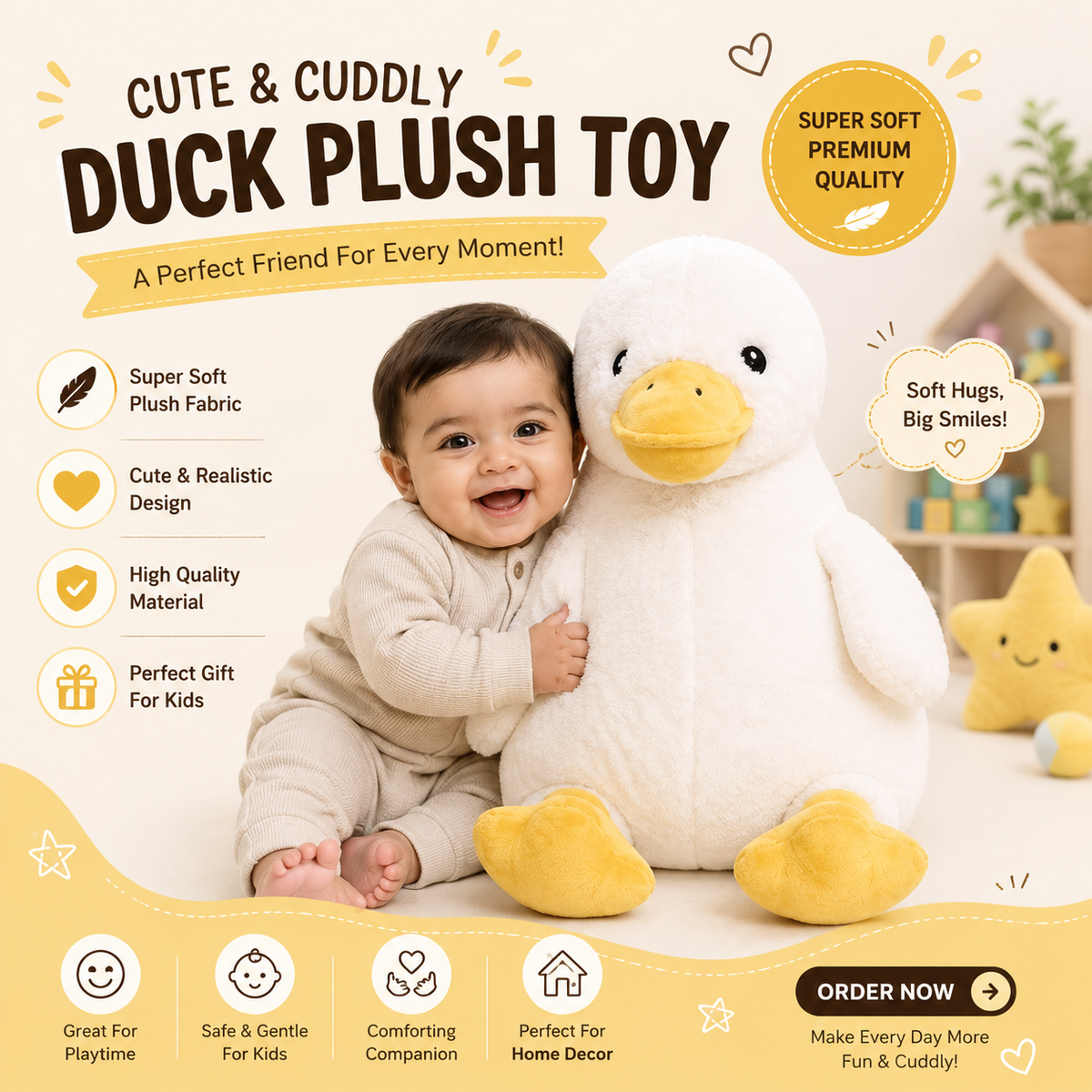Duck Plush Toy