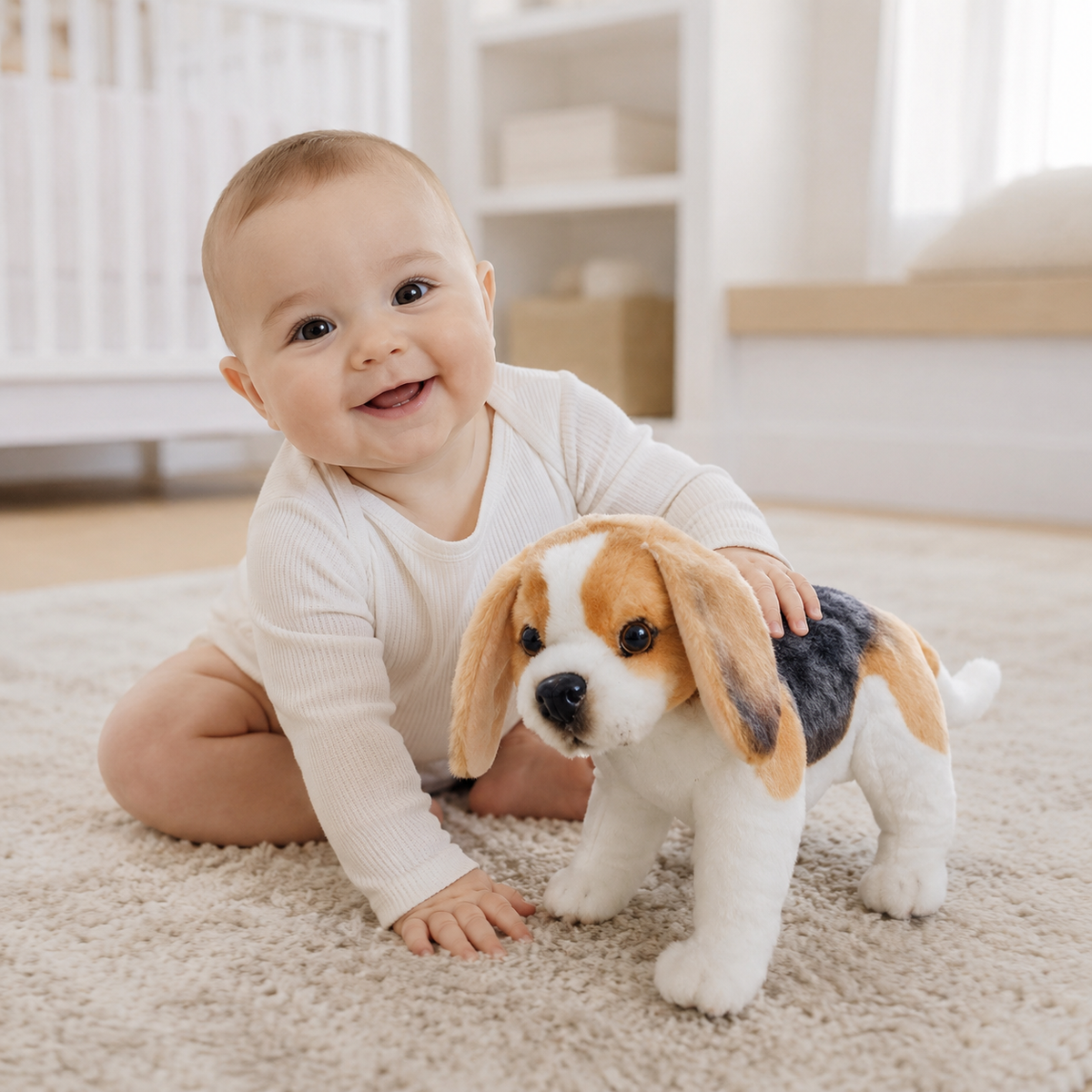 Plush Puppy Toy