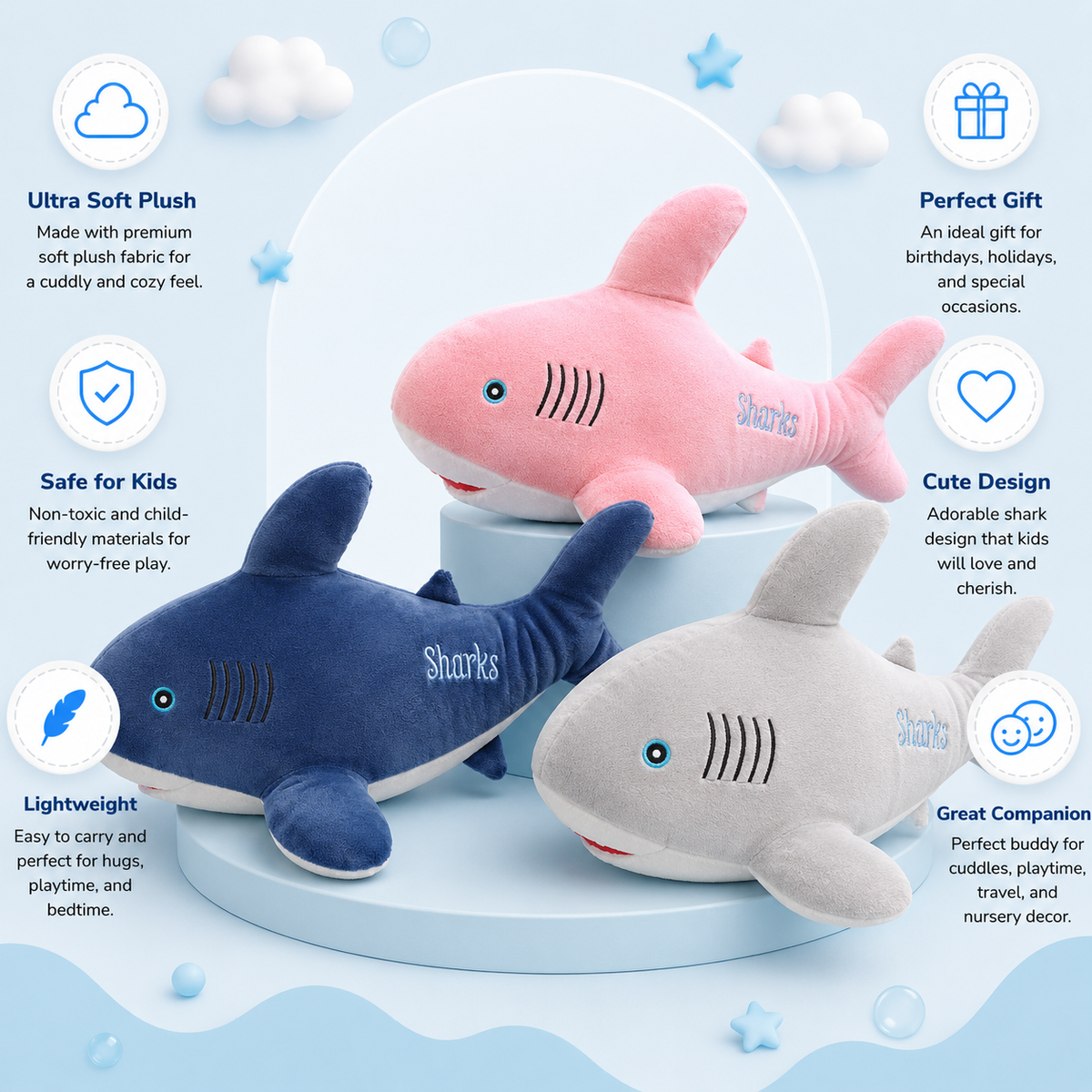 Shark Plush Toy