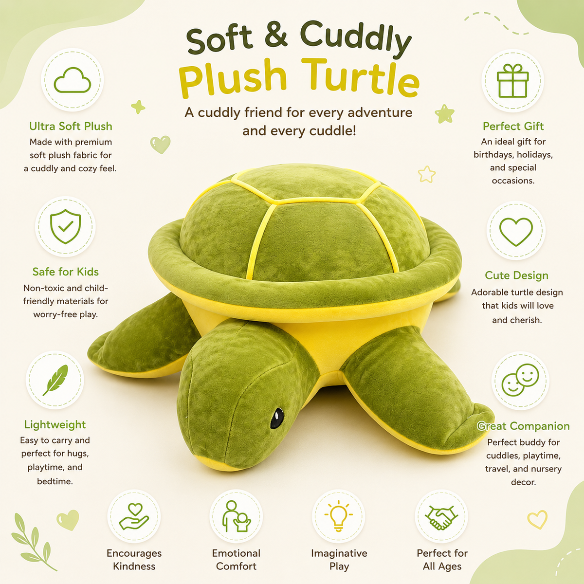 Plush Turtle Toy