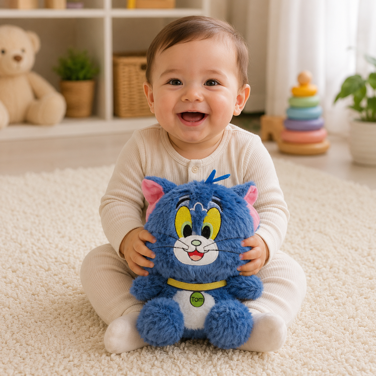 Blue Cat Plush