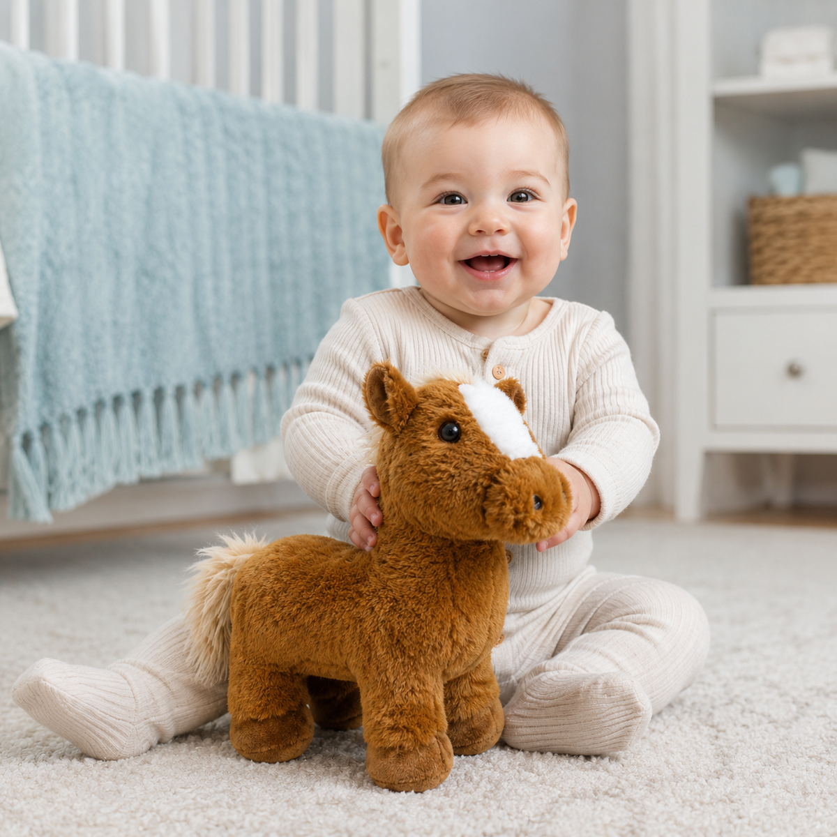 Plush Pony Toy