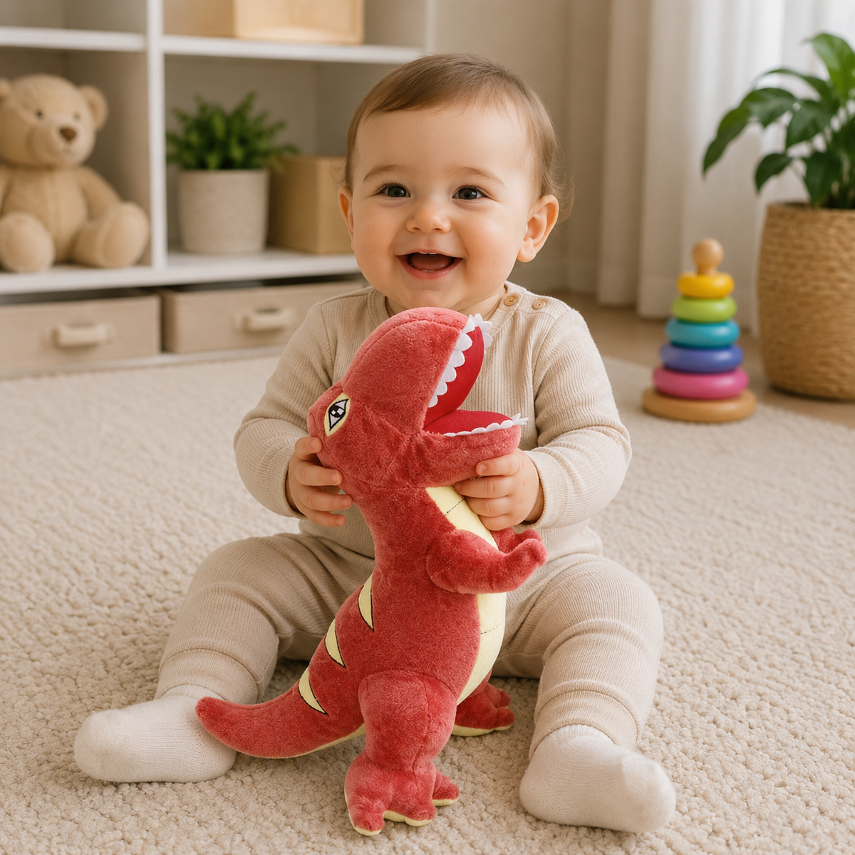 Dinosaur Plush Pair