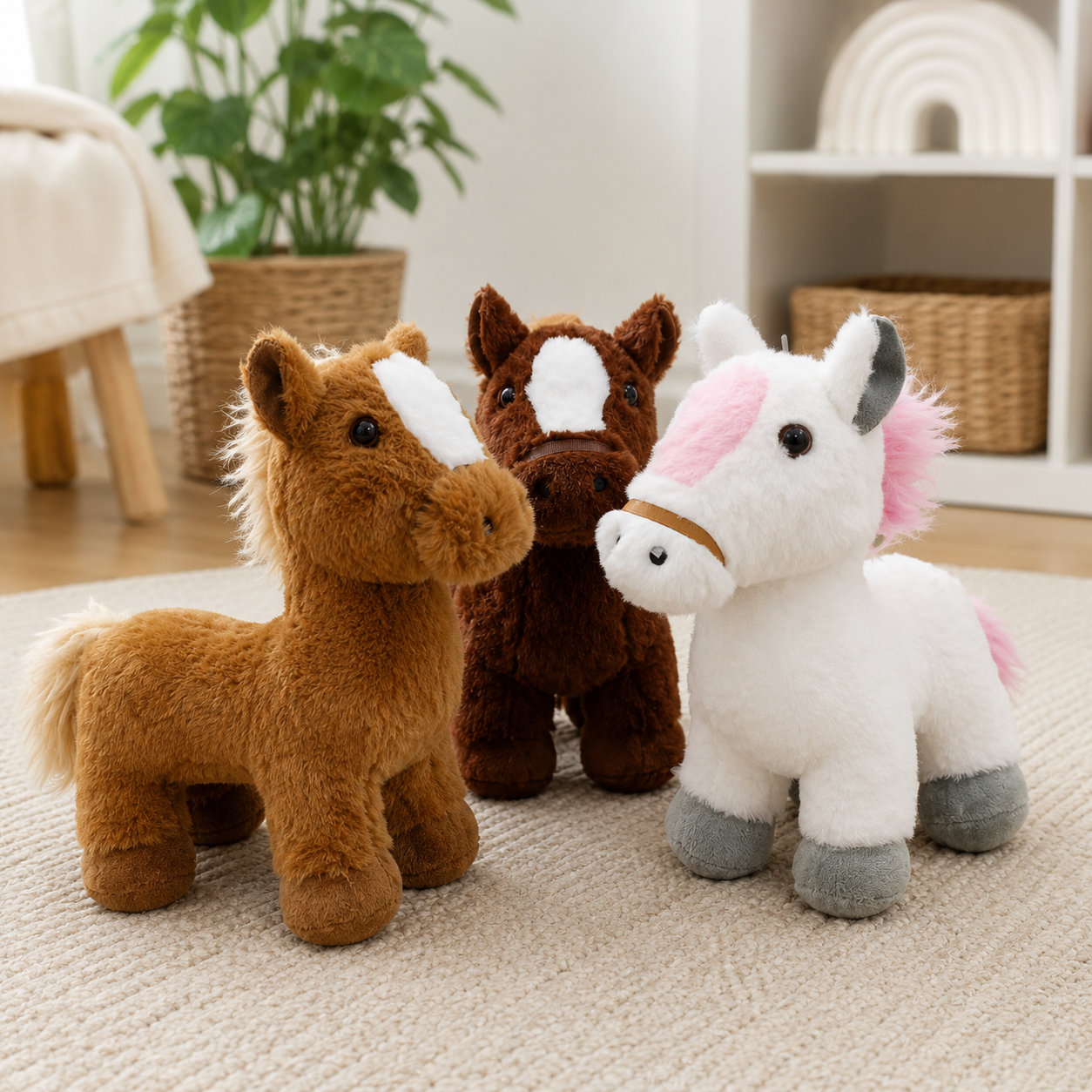 Plush Pony Toy