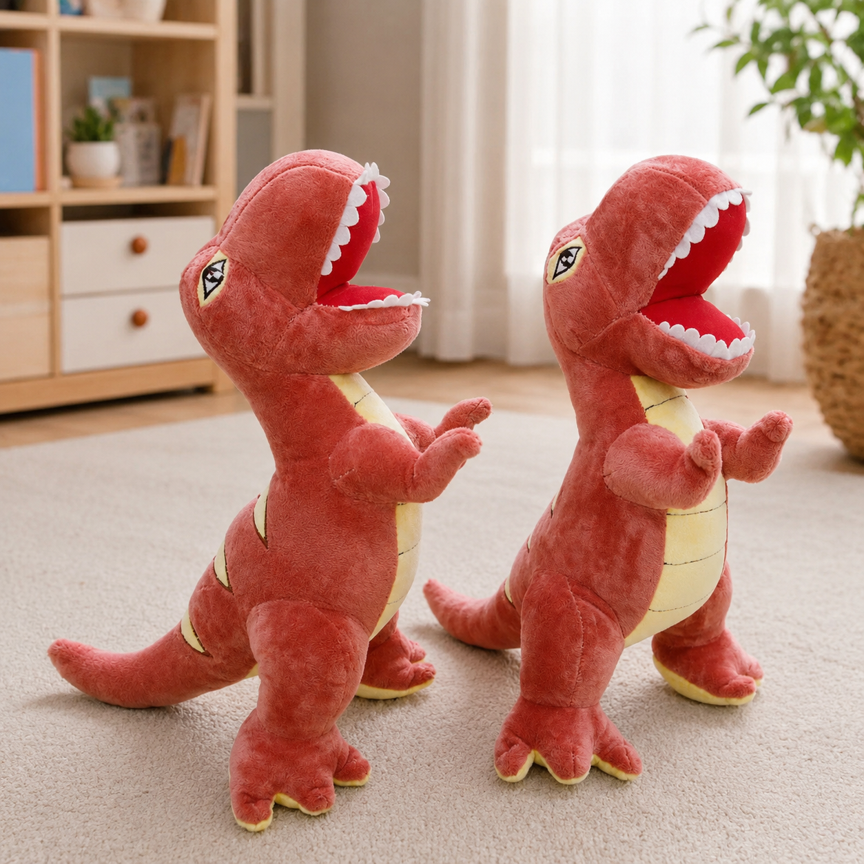 Dinosaur Plush Pair