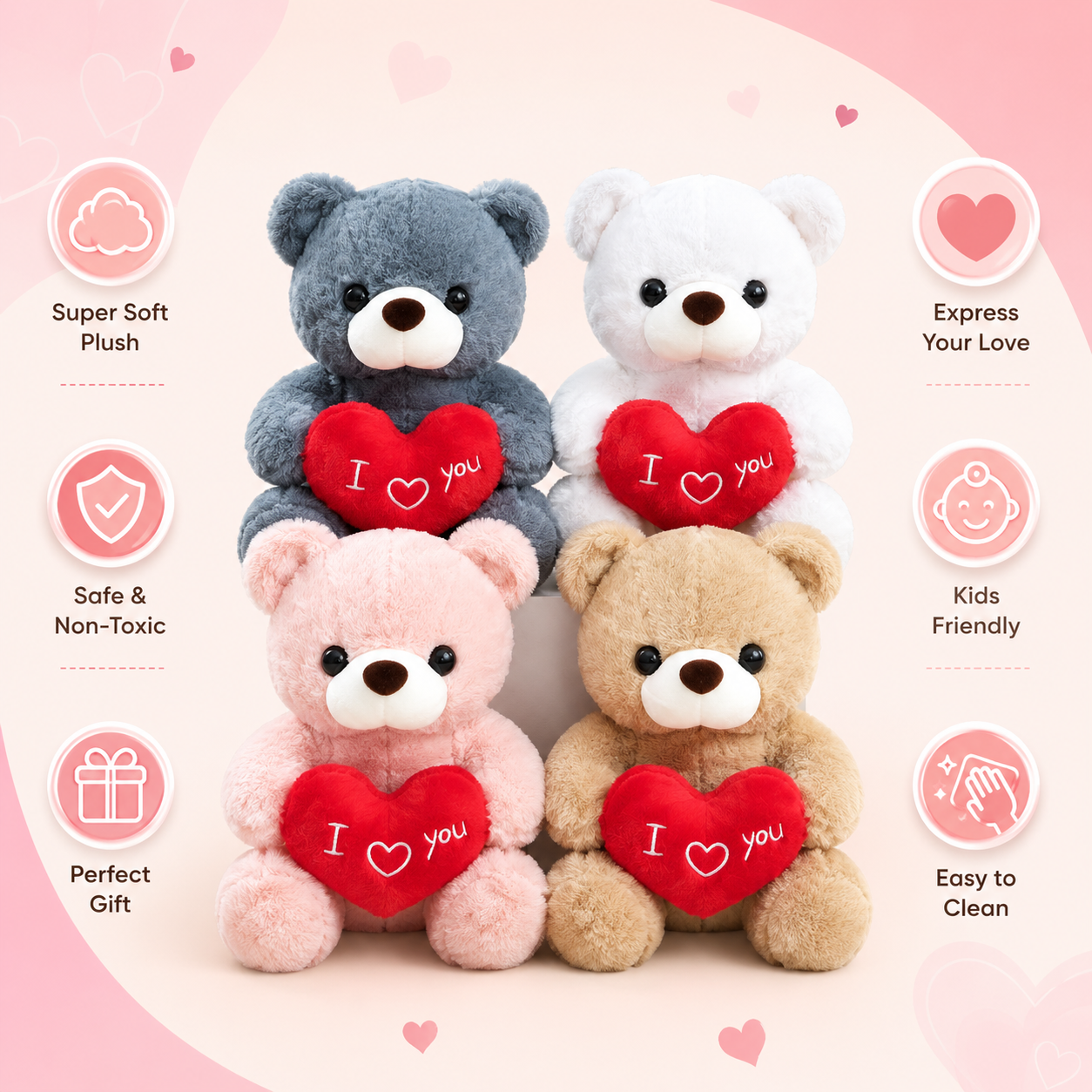 Heart Teddy Bear