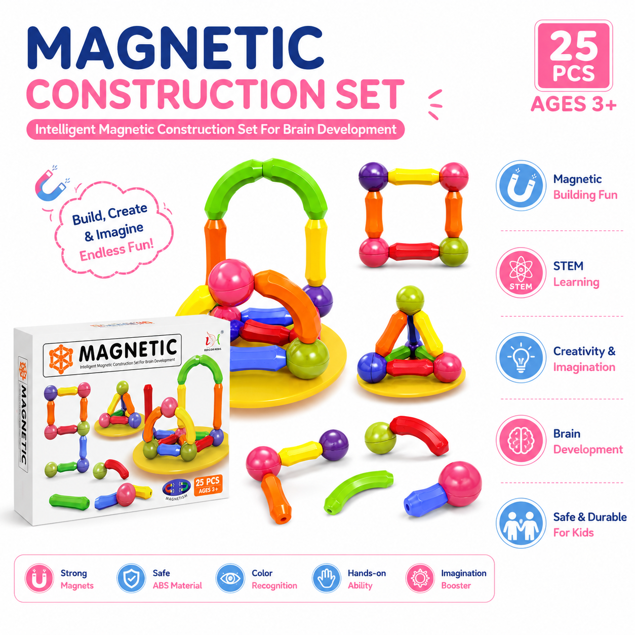 Magnetic Construction Set