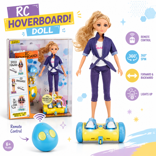RC Hoverboard Doll