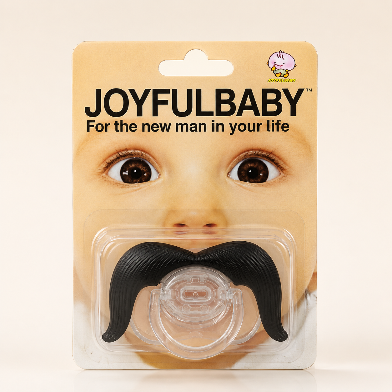 Mustache Baby Pacifier
