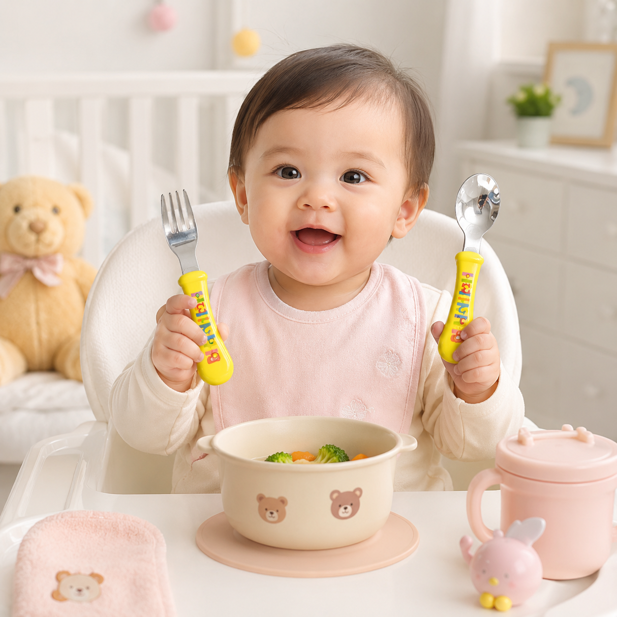 Kids Spoon Fork Set