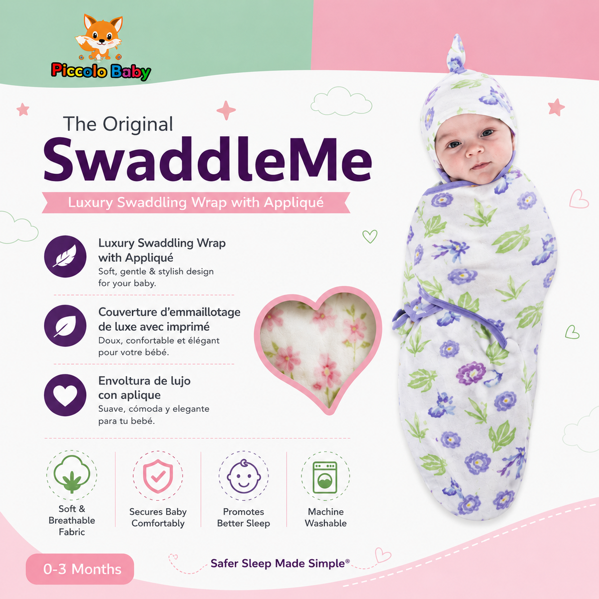 Newborn Wrap Set