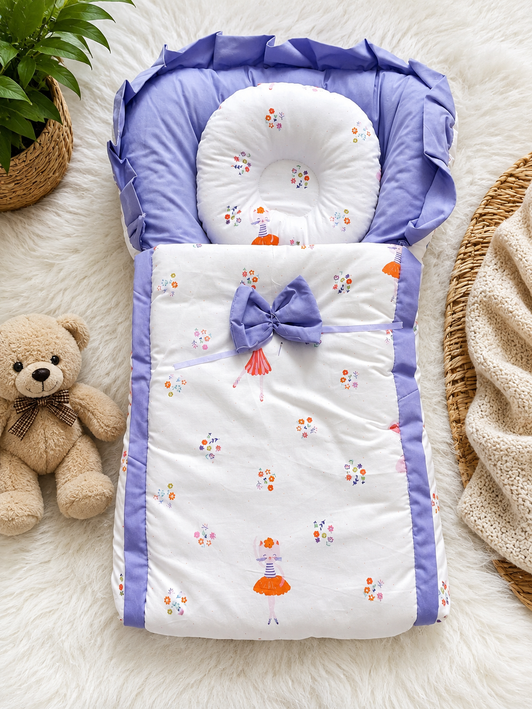 Blush Blossom Baby Nest