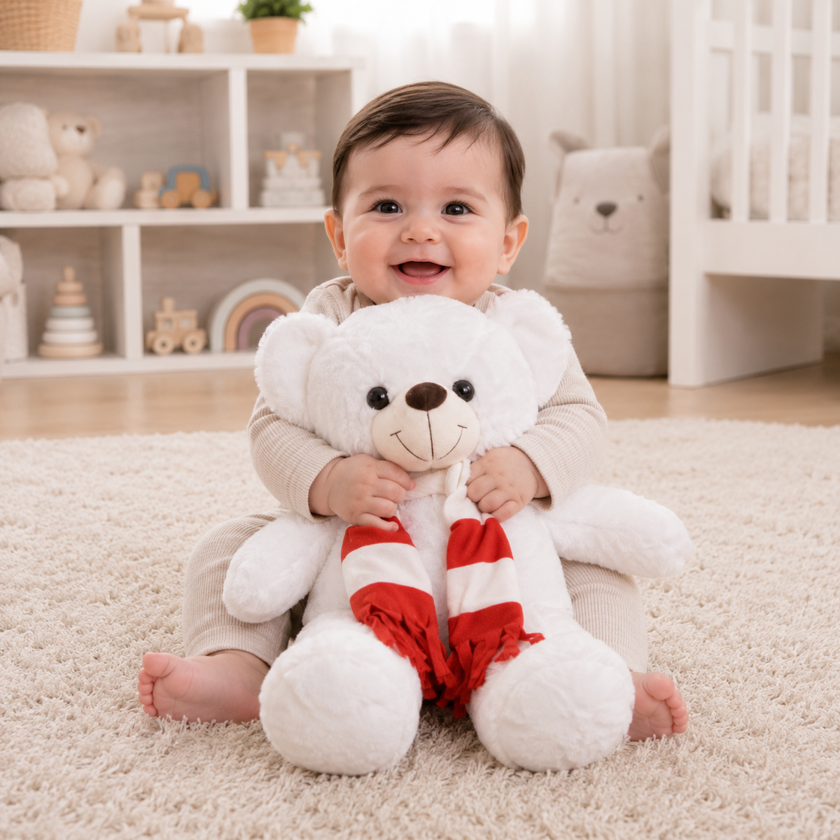 White Teddy Bear
