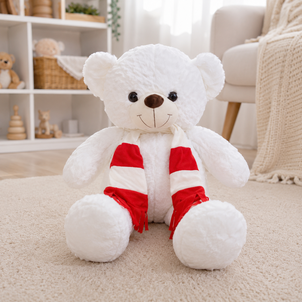 White Teddy Bear
