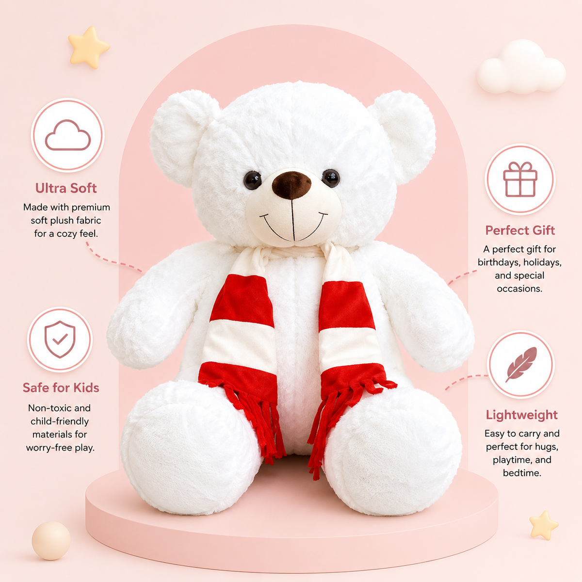 White Teddy Bear