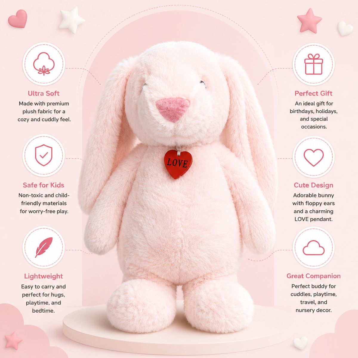 Love Bunny Plush