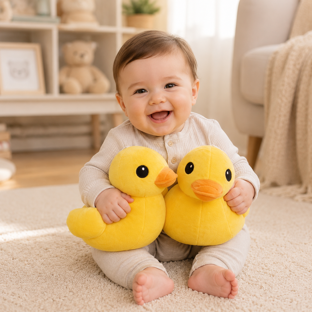 Duck Plush Pair