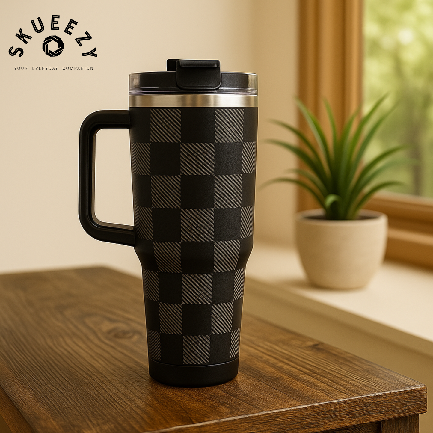 CheckMate Stainless Steel Tumbler 1200ML