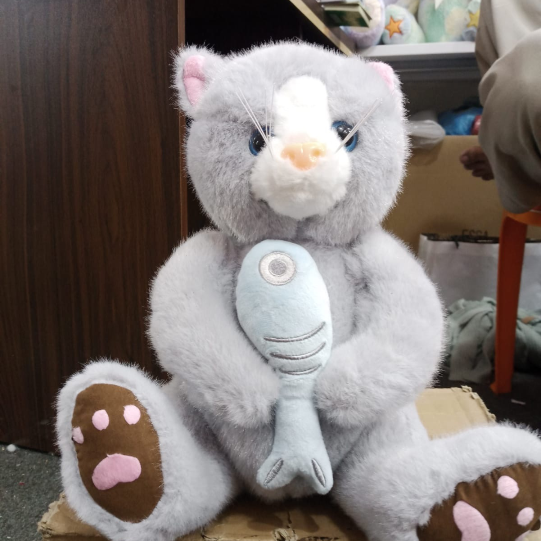 Fish Cat Plush