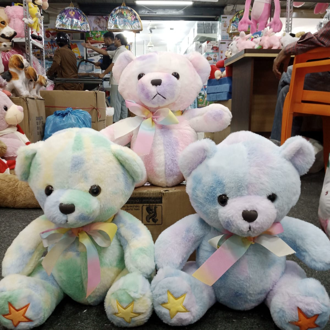 Rainbow Teddy Bear