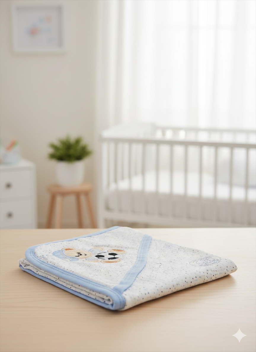 Little Striker Baby Wrapping Sheet