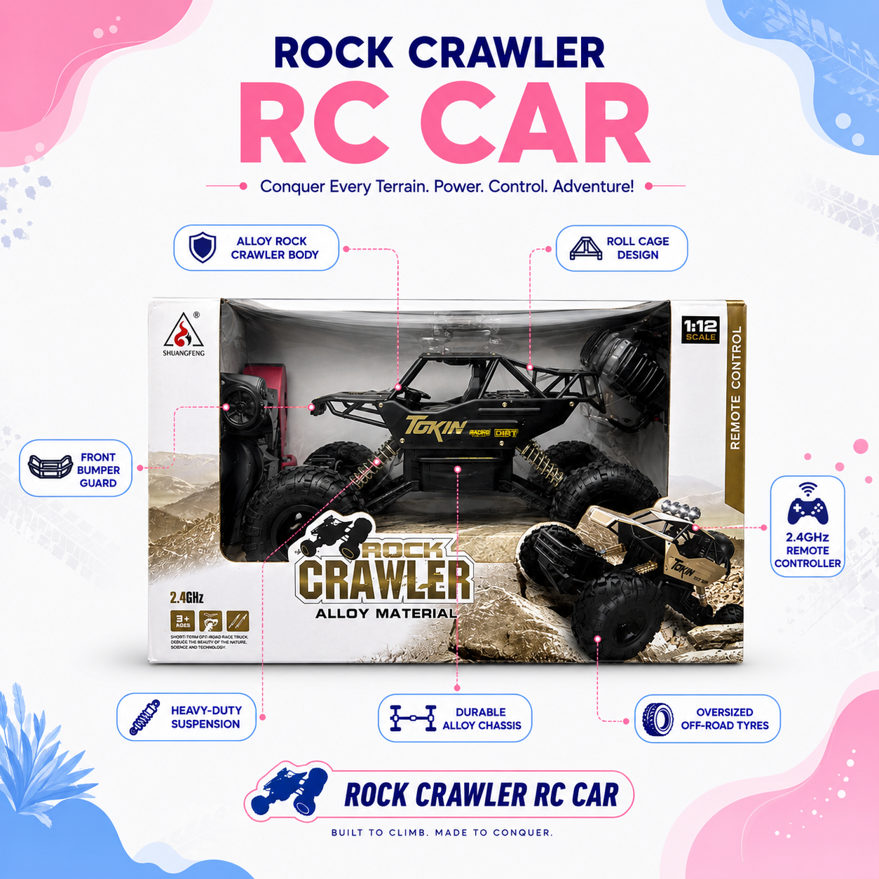 Rock Crawler RC Car