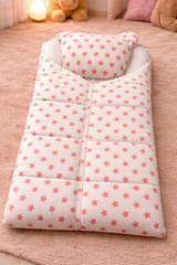 Star Print Baby Nest – 100% Soft Cotton Comfort