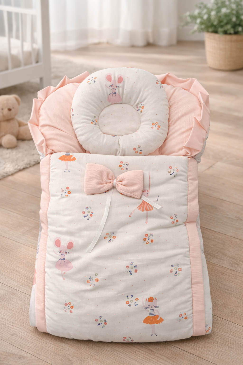 Blush Blossom Baby Nest