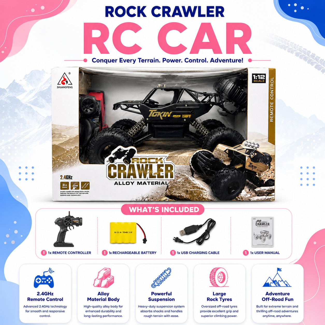 Rock Crawler RC Car