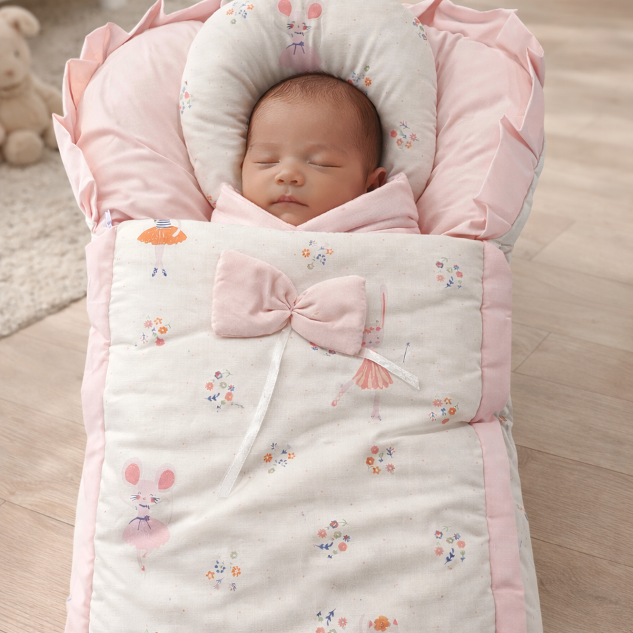 Blush Blossom Baby Nest