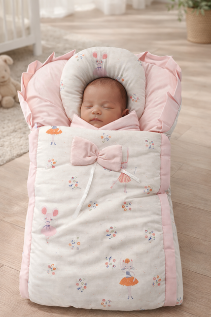 Blush Blossom Baby Nest