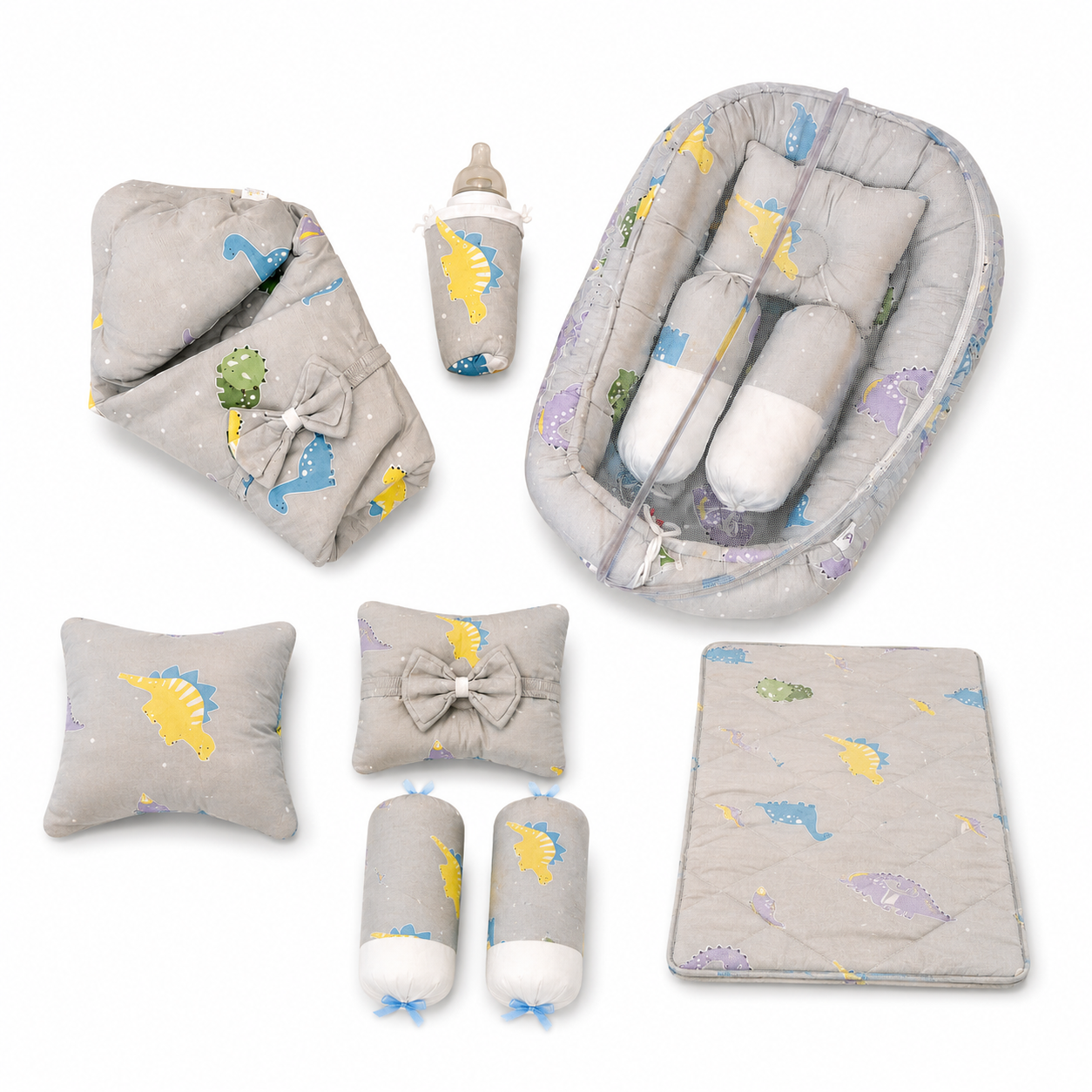9 Pcs Dinosaur Bedding Set