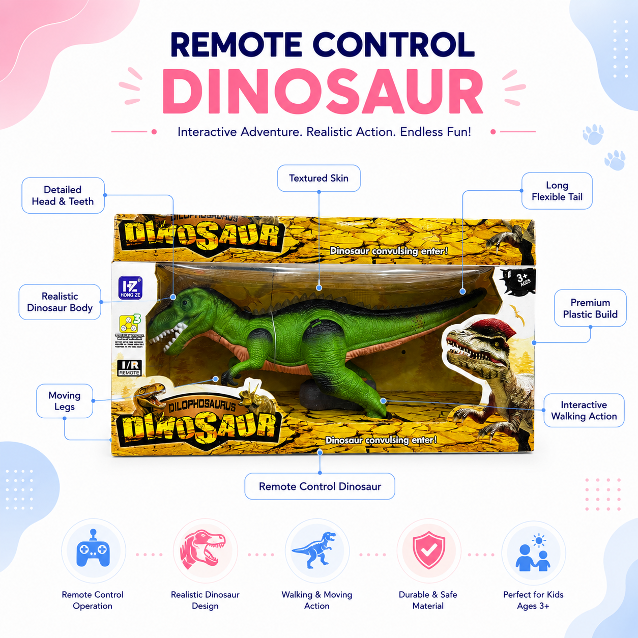 Remote Control Dinosaur