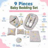 9 Pcs Dinosaur Bedding Set