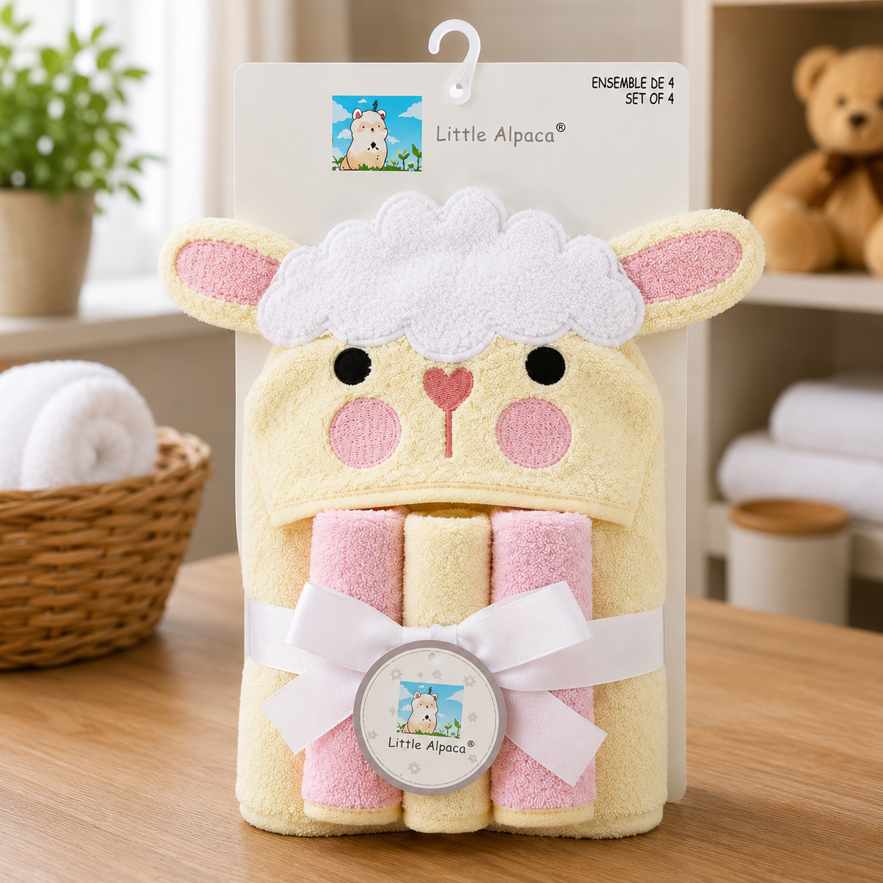 Lamb Hooded Towel