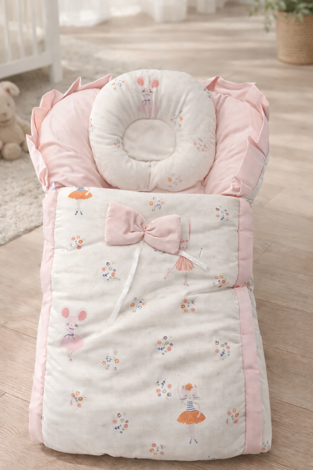 Blush Blossom Baby Nest