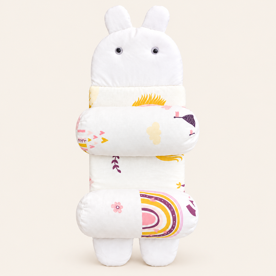 Cozy Bunny Baby Pillow