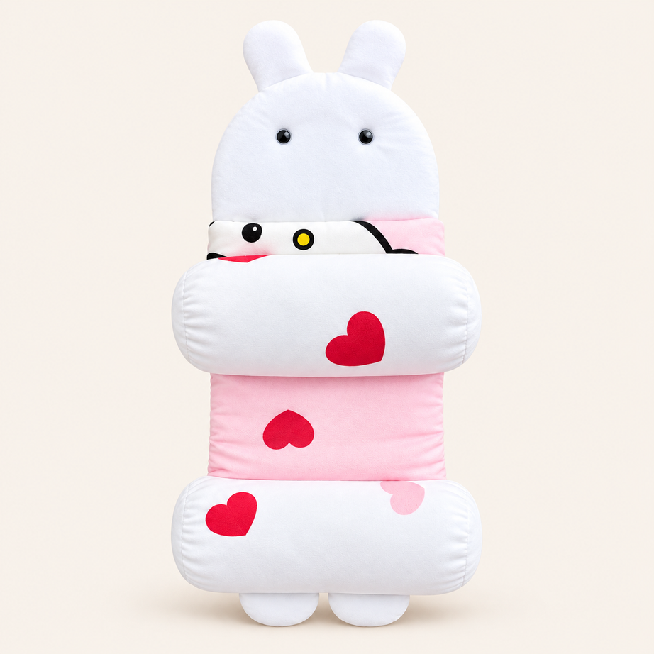 Cozy Bunny Baby Pillow