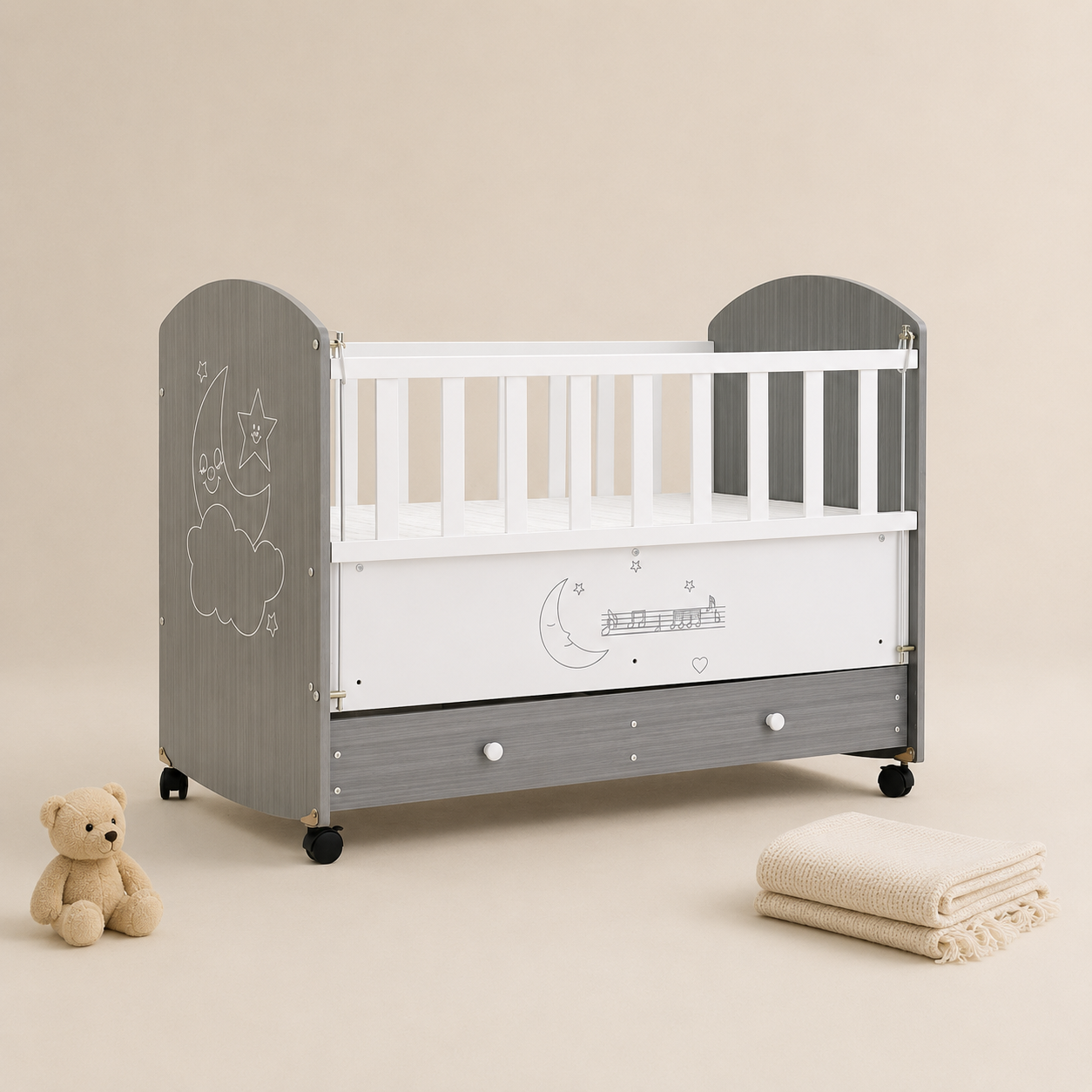 Moonlight Dream Baby Cot