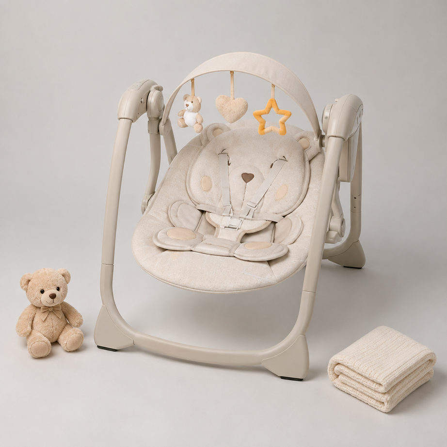 Mastela Beige Deluxe Baby Swing