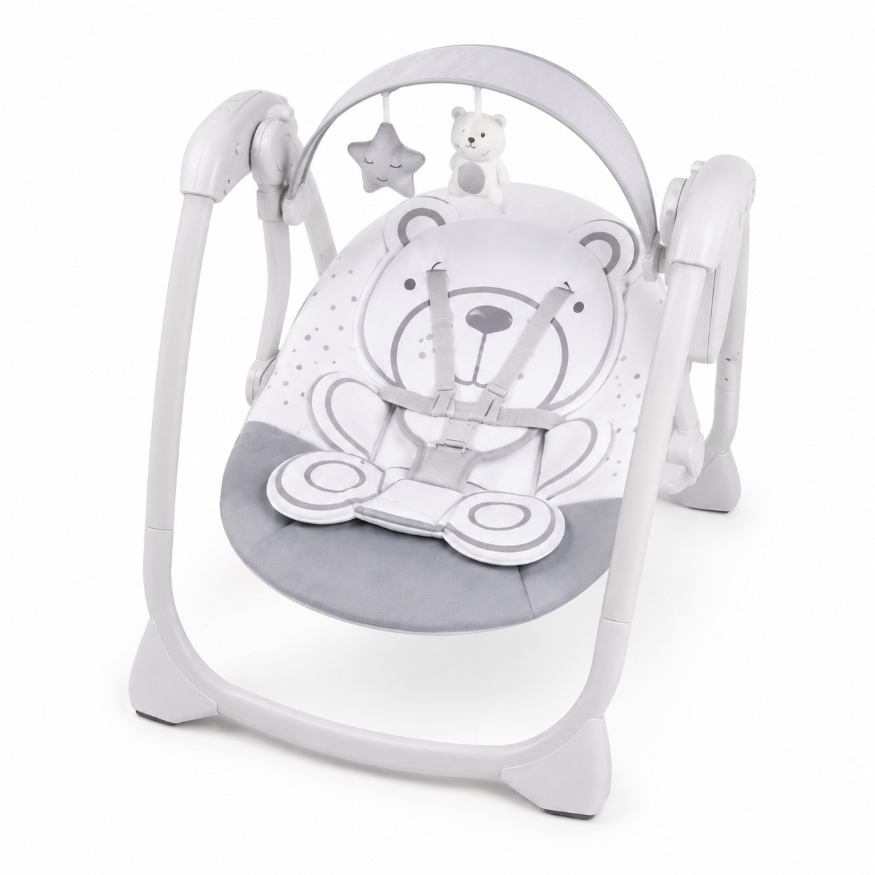 Mastela Grey Deluxe Baby Swing